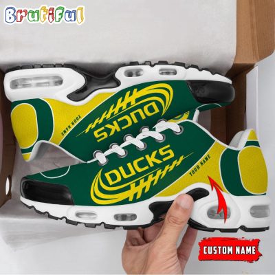 NCAA Oregon Ducks Sport Team Custom Air Max Plus Shoes