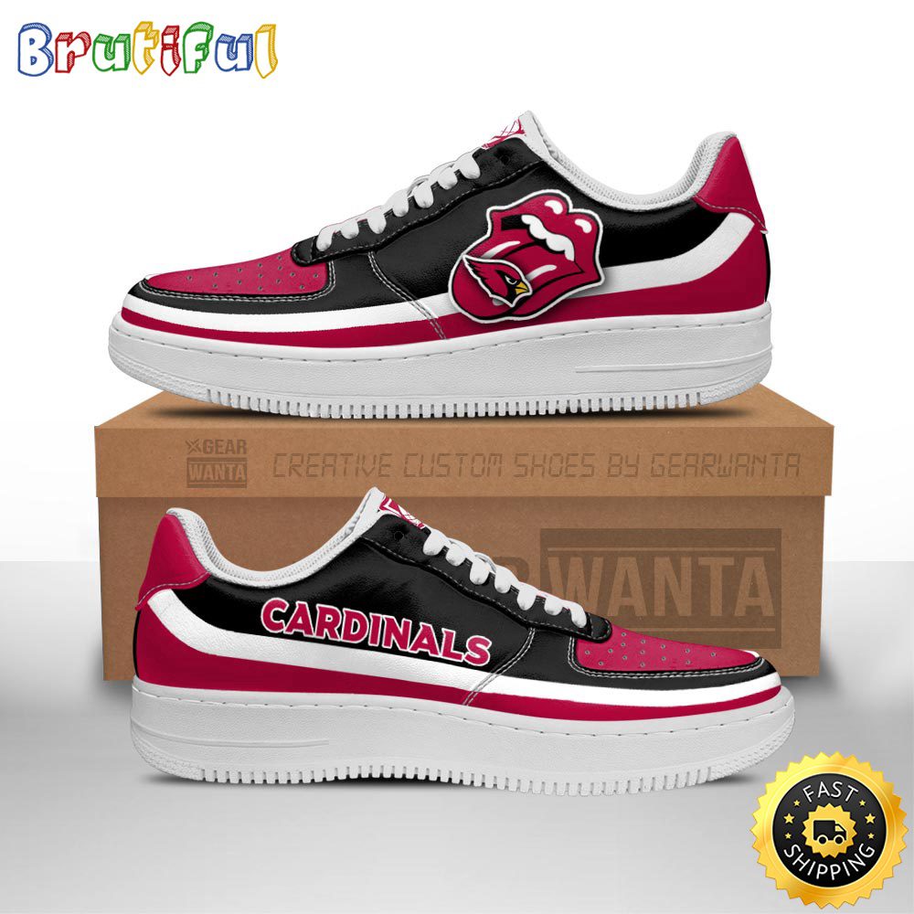 NFL Arizona Cardinals Air Force 1 Shoes Sexy Lips For Fans NFL Arizona Cardinals Air Force 1 Shoes Sexy Lips For Fans