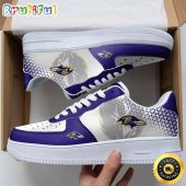 NFL Baltimore Ravens Air Force 1 Shoes Classic Air Force Kicks