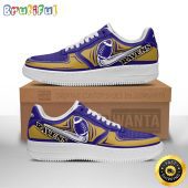 NFL Baltimore Ravens Air Force 1 Shoes Football Sneaker Shoes