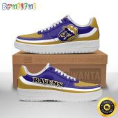 NFL Baltimore Ravens Air Force 1 Shoes Sexy Lips For Fans