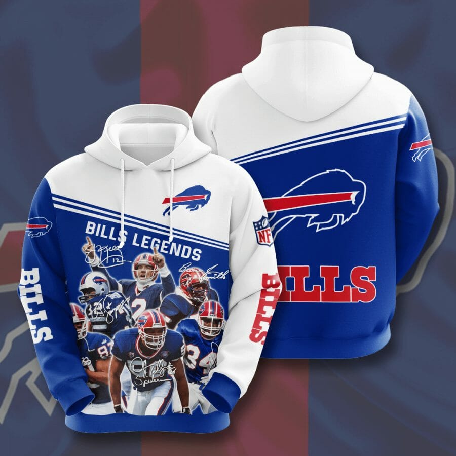 NFL Buffalo Bills Legends Pullover Hoodie NFL Buffalo Bills Legends Pullover Hoodie