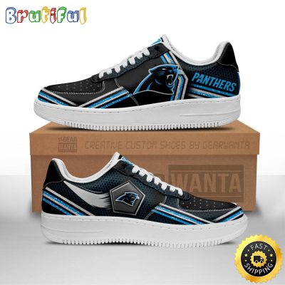 NFL Carolina Panthers Air Force 1 Shoes Air Sneakers For Fans