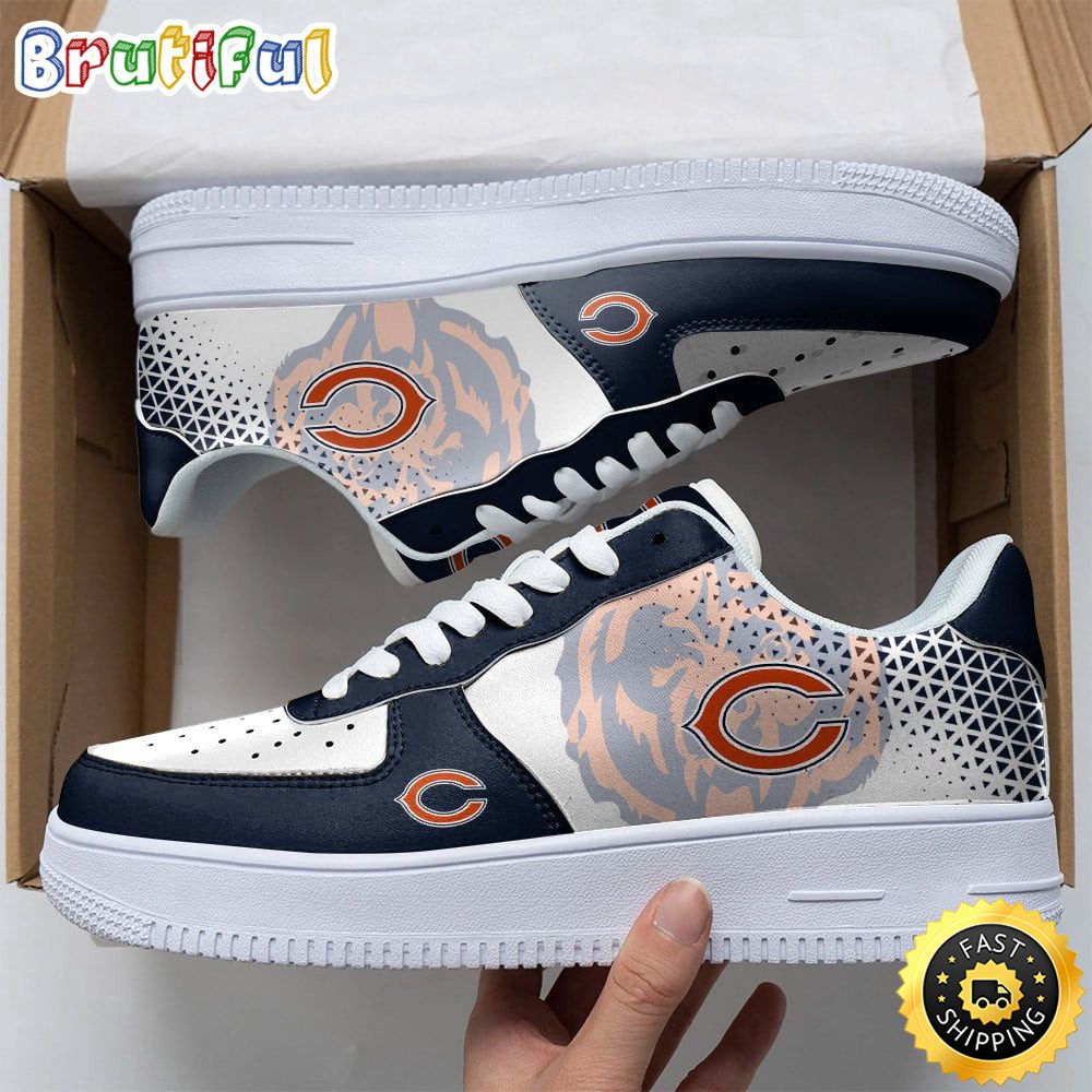 NFL Chicago Bears Air Force 1 Shoes Classic Air Force Kicks NFL Chicago Bears Air Force 1 Shoes Classic Air Force Kicks