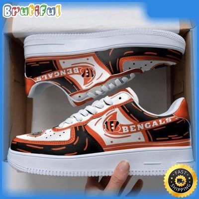 NFL Cincinnati Bengals Air Force 1 Shoes Sneaker Trending For Fans