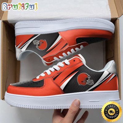 NFL Cleveland Browns Air Force 1 Shoes Sleek AF1 Fashion