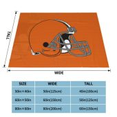 Nfl Cleveland Browns Orange Fleece Blanket 03.jpg - demo10