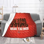 Nfl Cleveland Browns Red Fleece Blanket 02.jpg - demo10