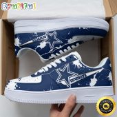 NFL Dallas Cowboys Team Air Force 1 Shoes Football Sports Shoes
