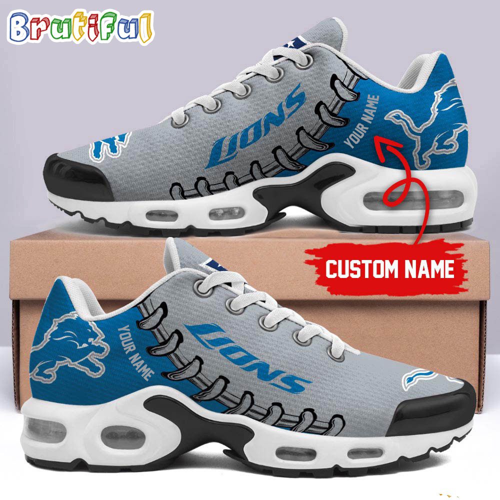NFL Detroit Lions Custom Air Max Plus Shoes NFL Detroit Lions Custom Air Max Plus Shoes