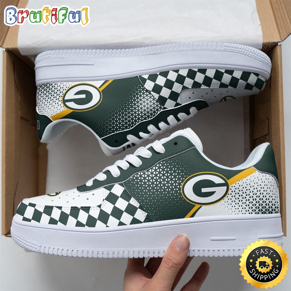 NFL Green Bay Packers Air Force 1 Shoes Football Sports Shoes NFL Green Bay Packers Air Force 1 Shoes Football Sports Shoes