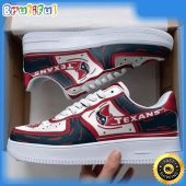 NFL Houston Texans Air Force 1 Shoes Sneaker Trending For Fans