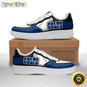 NFL Indianapolis Colts Air Force 1 Shoes Football Sports Sneaker Shoes