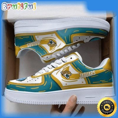 NFL Jacksonville Jaguars Air Force 1 Shoes Sneaker Trending For Fans