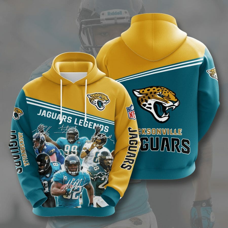 NFL Jacksonville Jaguars Legends Pullover Hoodie NFL Jacksonville Jaguars Legends Pullover Hoodie