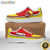 NFL Kansas City Chiefs Air Force 1 Shoes Sexy Lips For Fans