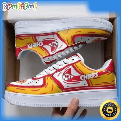 NFL Kansas City Chiefs Air Force 1 Shoes Sneaker Trending For Fans