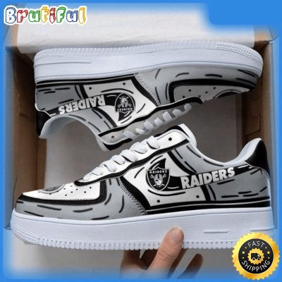 NFL Las Vegas Raiders Air Force 1 Shoes Sneaker Trending For Fans