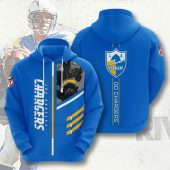 NFL Los Angeles Chargers Go Chargers Pullover Hoodie