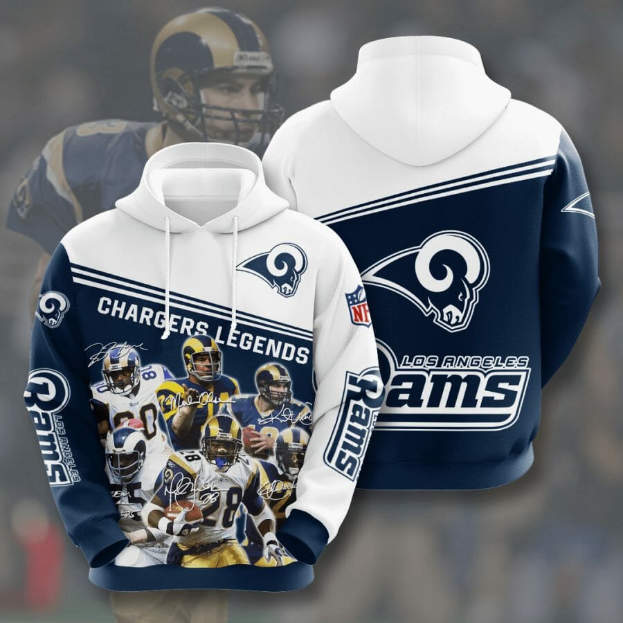 NFL Los Angeles Rams Legends Pullover Hoodie NFL Los Angeles Rams Legends Pullover Hoodie