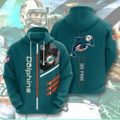 NFL Miami Dolphins Go Fins Pullover Hoodie