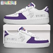 NFL Minnesota Vikings Winter Warrior 2024 Air Force 1 Shoes Sneaker