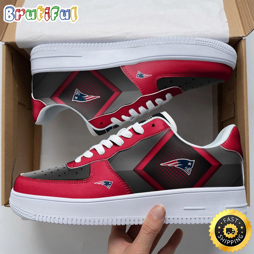 NFL New England Patriots Air Force 1 Shoes Chic AF1 Collection NFL New England Patriots Air Force 1 Shoes Chic AF1 Collection