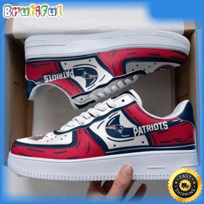 NFL New England Patriots Air Force 1 Shoes Sneaker Trending For Fans