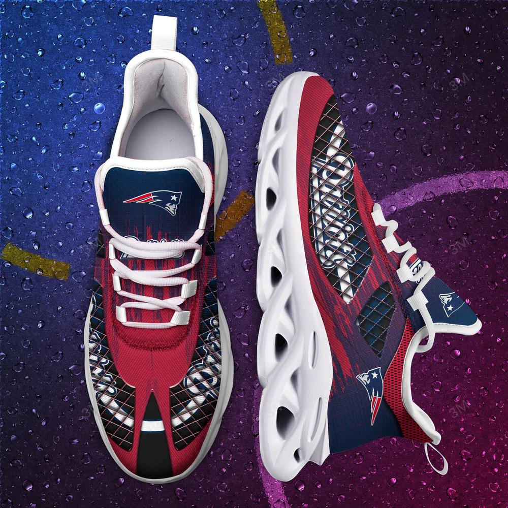 NFL New England Patriots Red Max Soul Shoes V2 NFL New England Patriots Red Max Soul Shoes V2