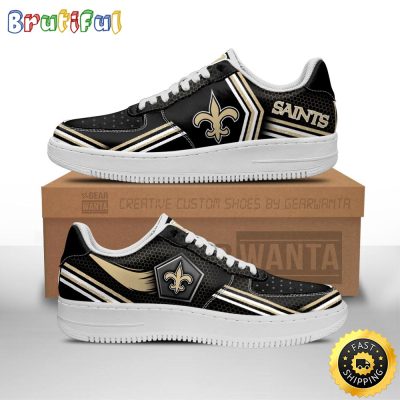 NFL New Orlean Saints Air Force 1 Shoes Air Sneakers For Fans