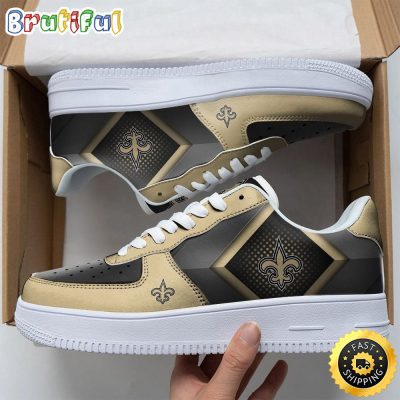 NFL New Orleans Saints Air Force 1 Shoes Chic AF1 Collection