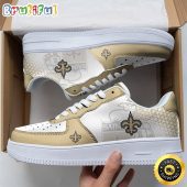 NFL New Orleans Saints Air Force 1 Shoes Classic Air Force Kicks