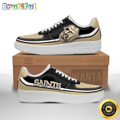 NFL New Orleans Saints Air Force 1 Shoes Sexy Lips For Fans