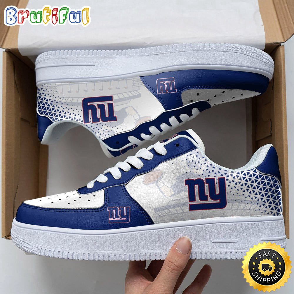 NFL New York Giants Air Force 1 Shoes Classic Air Force Kicks NFL New York Giants Air Force 1 Shoes Classic Air Force Kicks