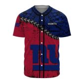NFL New York Giants Red Blue Baseball Jersey