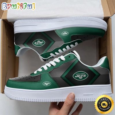 NFL New York Jets Air Force 1 Shoes Chic AF1 Collection
