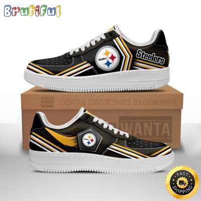NFL Pittsburgh Steelers Air Force 1 Shoes Air Sneakers For Fans