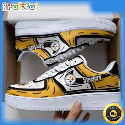 NFL Pittsburgh Steelers Air Force 1 Shoes Sneaker Trending For Fans