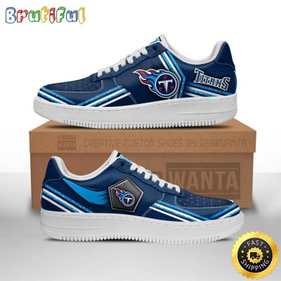 NFL Tennessee Titans Air Force 1 Shoes Air Sneakers For Fans