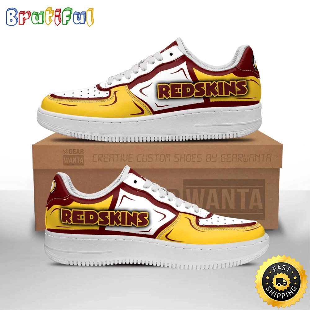 NFL Washington Commanders Air Force 1 Shoes Football Sports Sneaker Shoes NFL Washington Commanders Air Force 1 Shoes Football Sports Sneaker Shoes