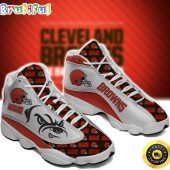 NFL Cleveland Browns Air Jordan 13 Shoes V3