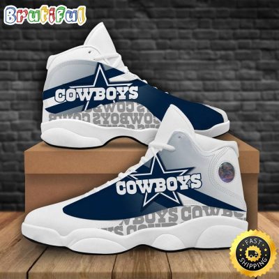NFL Dallas Cowboys Air Jordan 13 Shoes V2