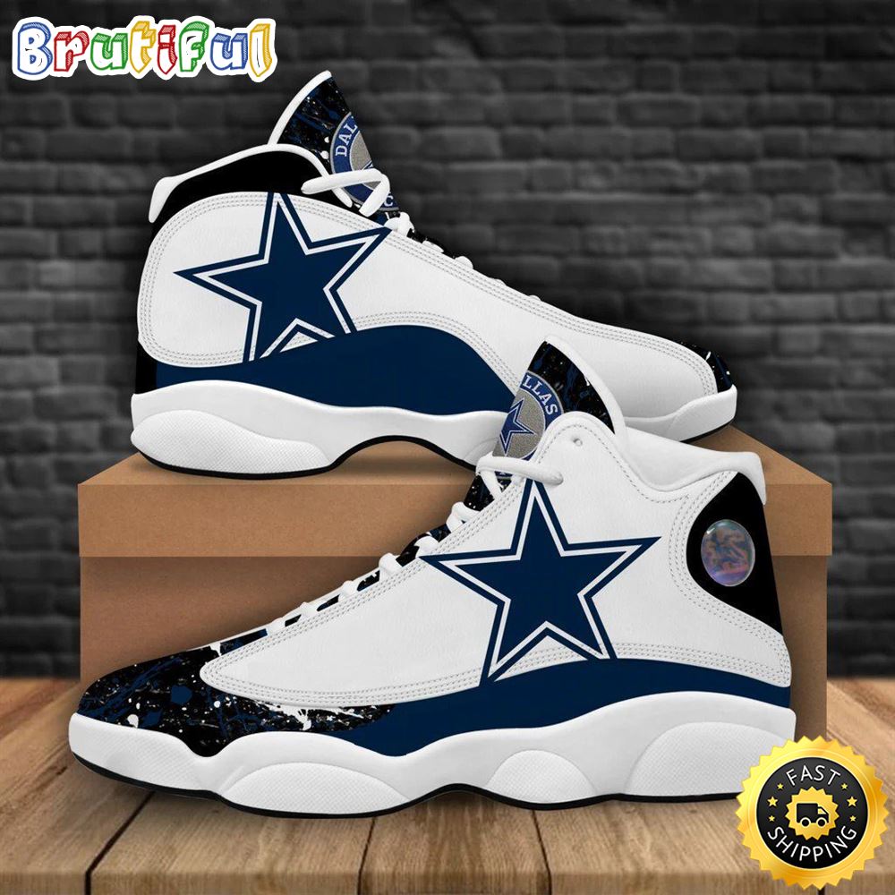 NFL Dallas Cowboys Air Jordan 13 Shoes V3 NFL Dallas Cowboys Air Jordan 13 Shoes V3