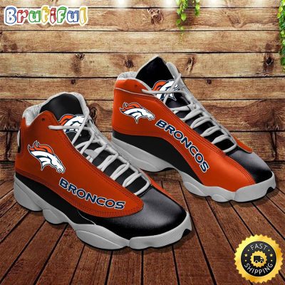 NFL Denver Broncos Air Jordan 13 Shoes V2