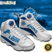 NFL Detroit Lions Air Jordan 13 Shoes V2
