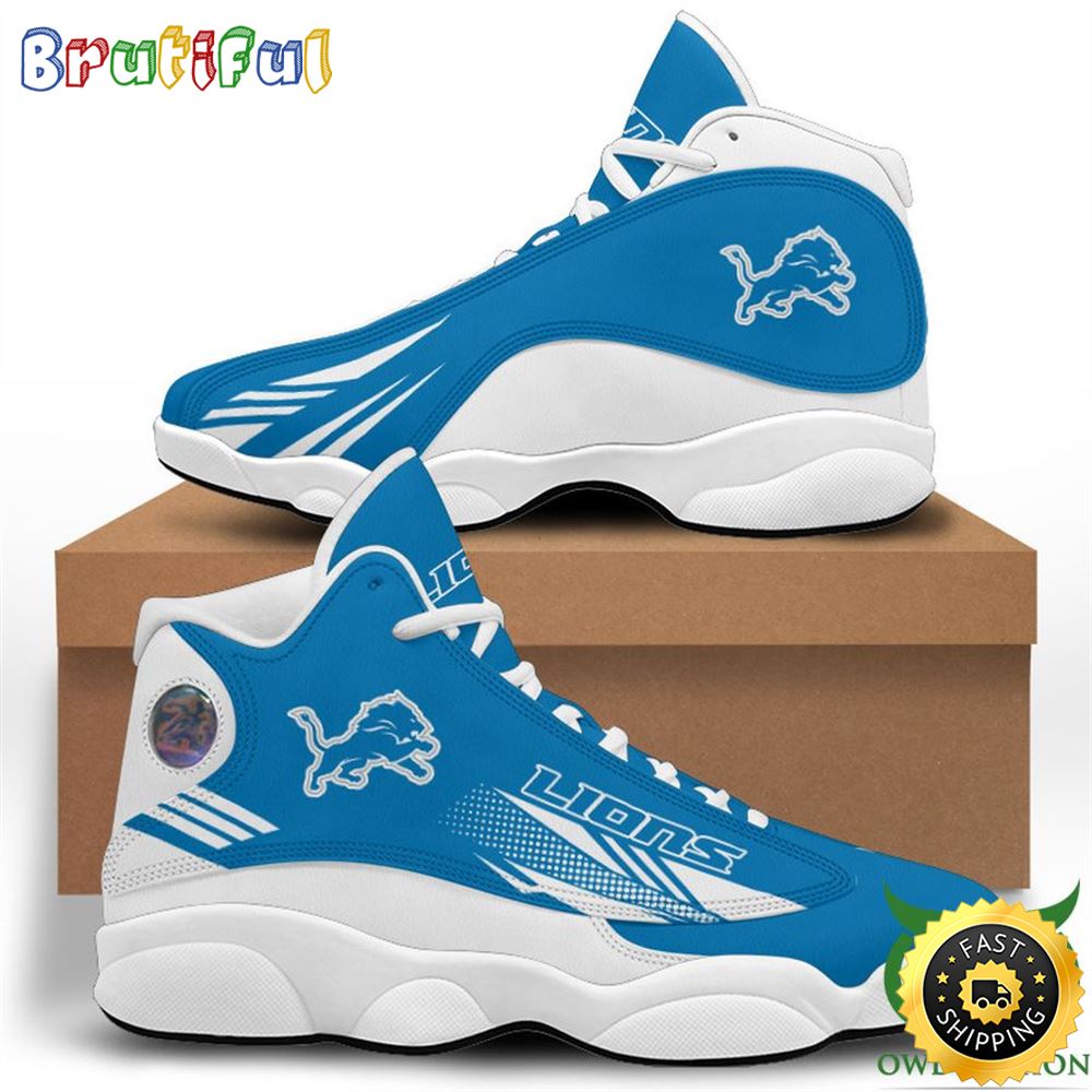 NFL Detroit Lions Blue Air Jordan 13 Shoes NFL Detroit Lions Blue Air Jordan 13 Shoes