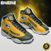 NFL Green Bay Packers Air Jordan 13 Shoes V3