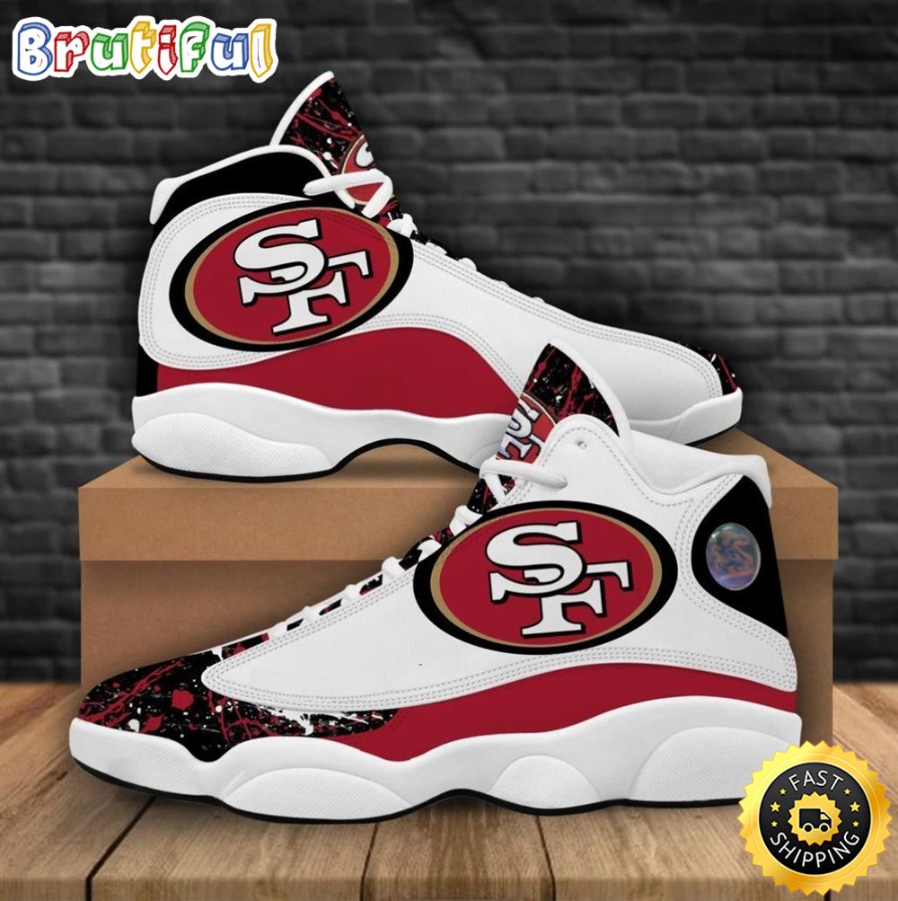 NFL San Francisco 49ers Air Jordan 13 Shoes V2