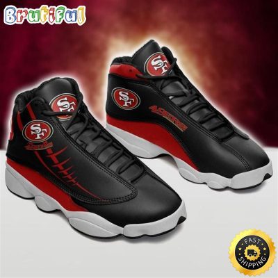 NFL San Francisco 49ers Air Jordan 13 Shoes V5
