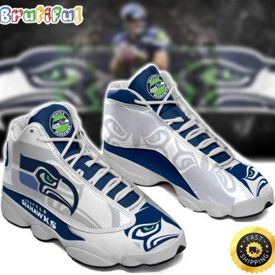 NFL Seattle Seahawks Air Jordan 13 Shoes V2